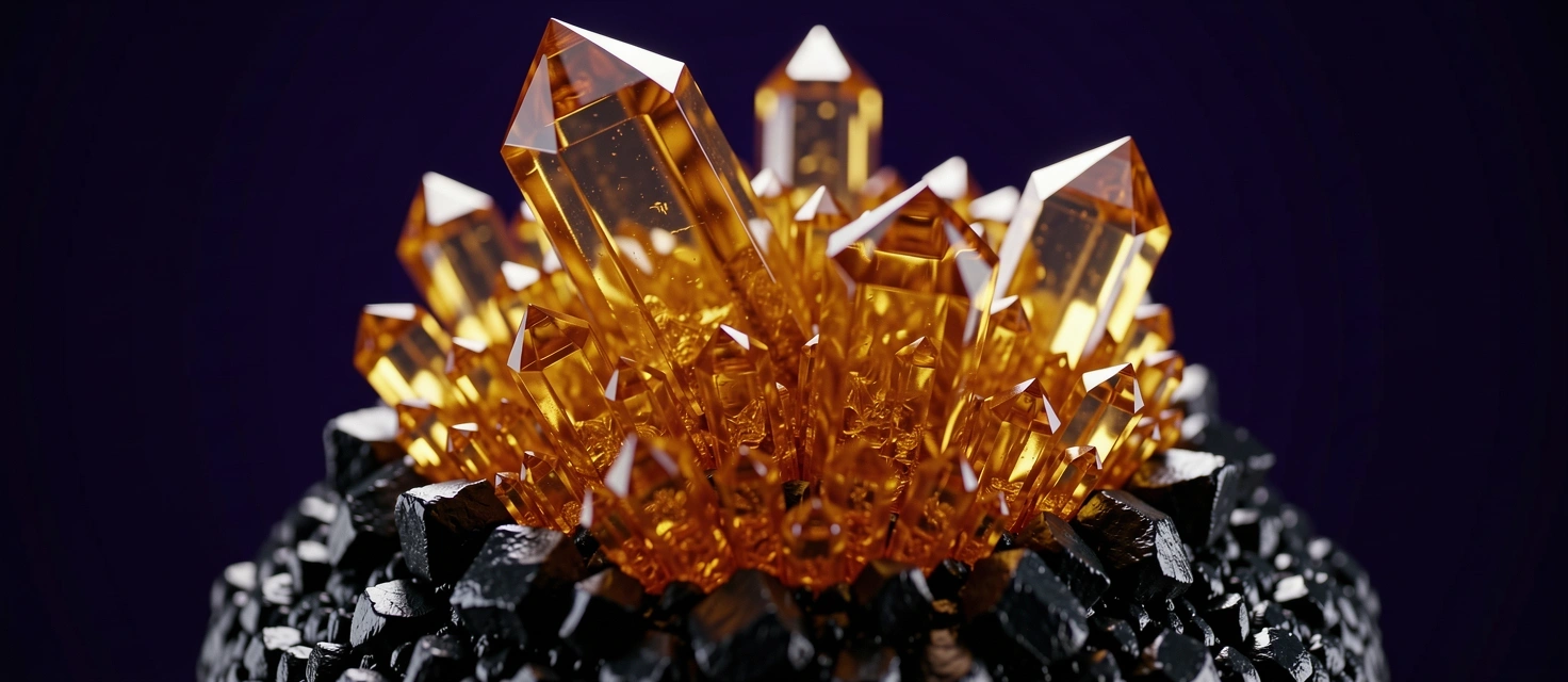 Crystalline visual representation of data security